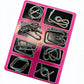 8Pcs/Set Metal Montessori Puzzle Wire IQ Mind Brain Teaser Puzzles Adults Interactive Game Reliever Educational Toys