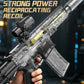 Outdoor SLR Electric Water Gun Toy 2000ml Bag Backpack High Pressure Long-range Rifle Model Water Pistol Summer Toy for Boy Gift