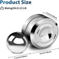 Adult Desktop Stress Relief Metal Fidget Toy Decompression Hypnosis Rotary Gyro Fingertip Toy Kinetic Round Spinner  Gift