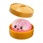 Hot Glitter Dumpling Squishy with Box Dumplings Sensory Squeeze Toy for Stress Relief Fans Gifts