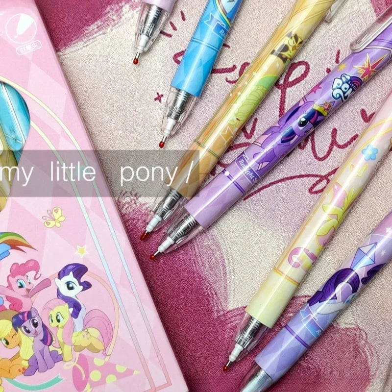 Kawaii My Little Pony Writing Stationery Set Cute Anime Cartoon Pen for Students School Office Holiday Gifts