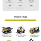 6pcs/set Alloy Engineering Truck Toy Car Classic Construction Model Vehicle Loader Tractor Excavator Toys for Boys Gifts