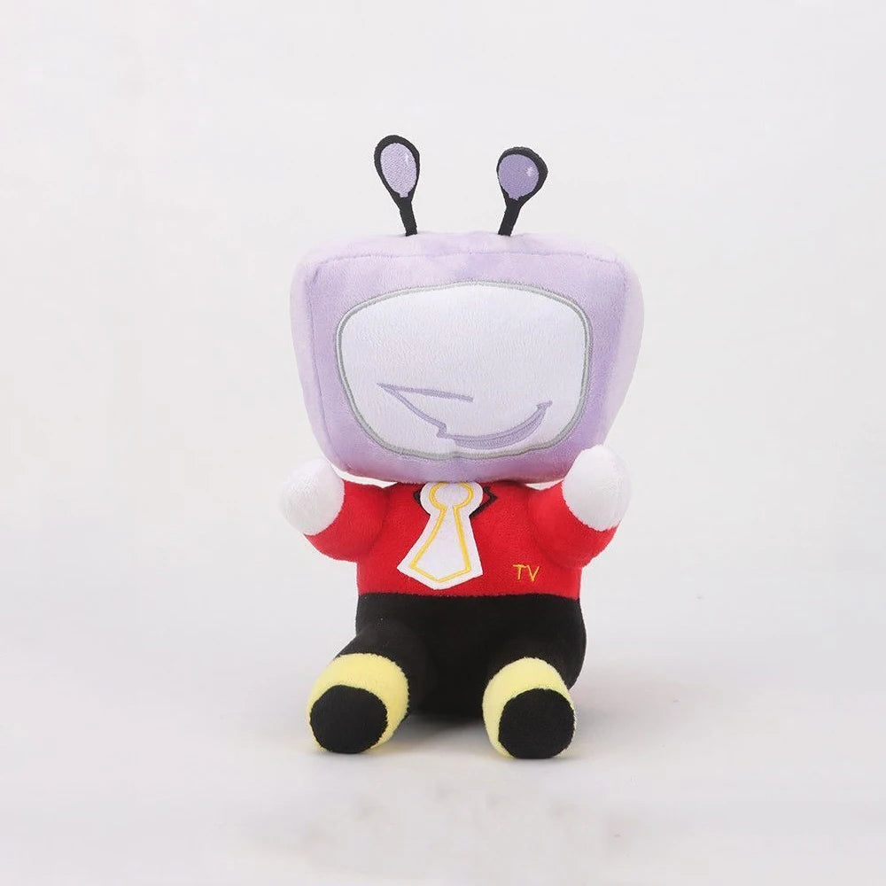 22cm Unique Design 90 Degrees Rotate Anime Game Tenna Character Deltarune Plush Toy Cute Cartoon Television TV Fans Plushie Doll