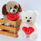 Cute Colorful Bow Tie Bear Doll Plush Toy Hug Bear Doll Children Birthday Gift Pillow Teddy Bear Home Living Room Bedroom