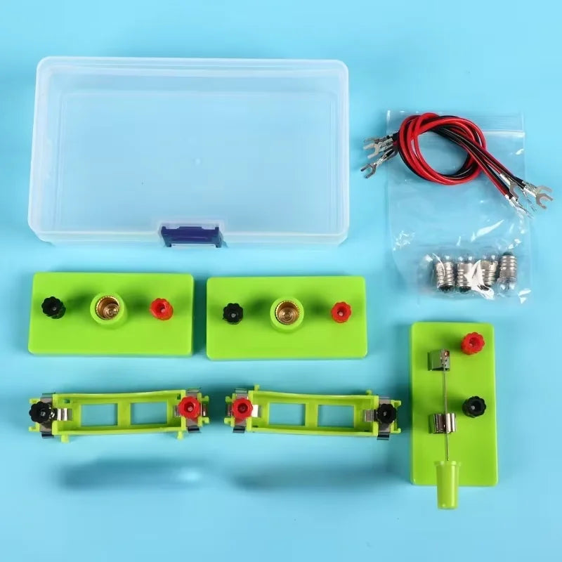 Basic Circuit Electricity Learning Kit DIY Physics Children Educational Manual Toys STEM Experiment Hands-On Ability Tools Gifts