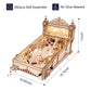ROKR 3D Pinball Machine Wooden 3D Puzzle DIY Pinball Game Model Building Kit Brain Teasers Jigsaw Toys Birthday Gift for Adults Teens