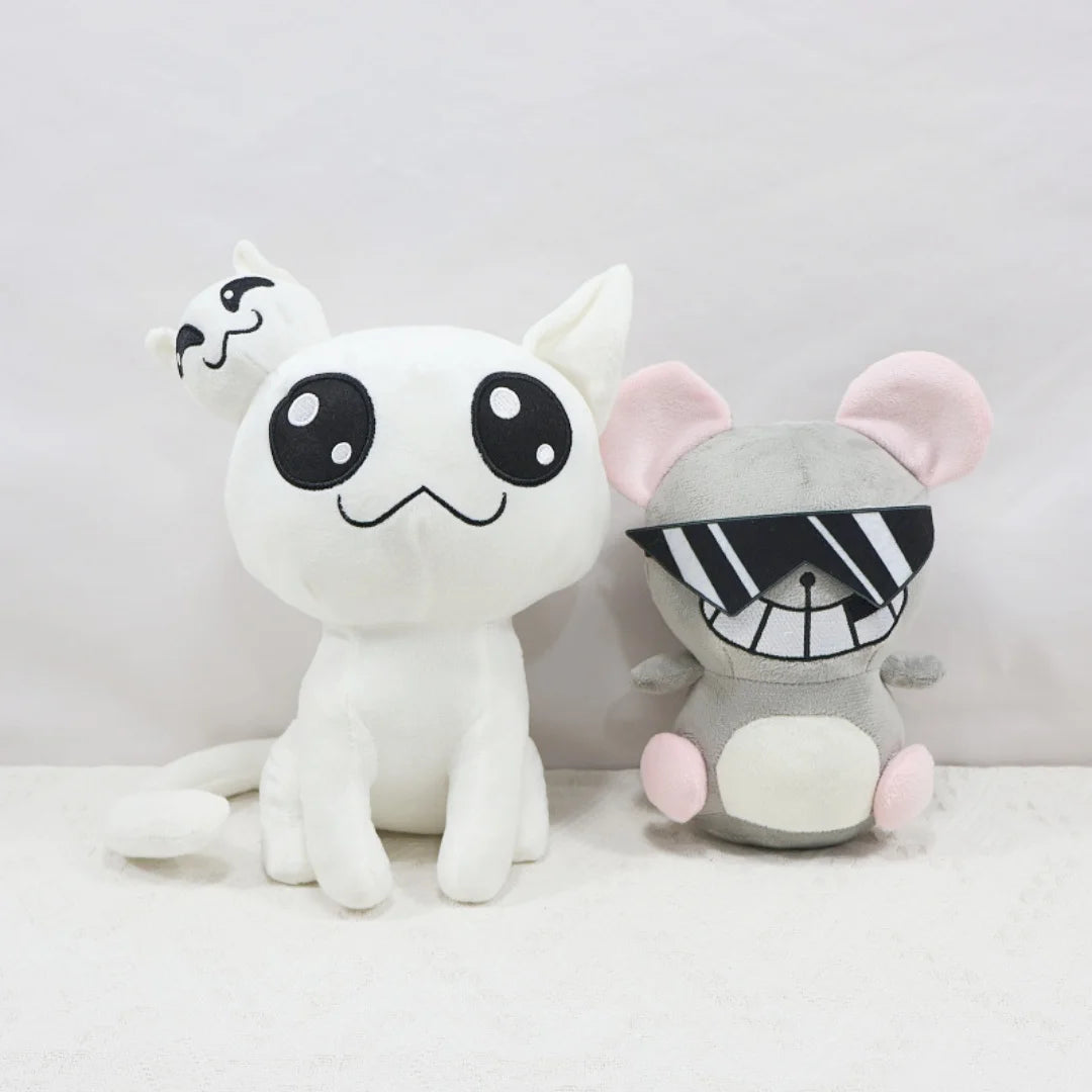 Kawaii Mewgenics Game Peripherals Mewgenics Stacy Plush Toys Mewgenics Game Peripheral Dolls Game Fans Kids Birthday Gift