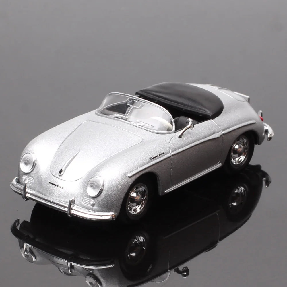 No Box Delprado Classic 1:43 Scale 356A Speedster 356 Sports T1 Car Metal Diecasts & Toy Vehicles Auto Cabriolet Model Car Toy