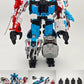 HZX 6 en 1 Devastator Haizhixing juguetes de transformación figura de acción de Anime KO G1 Robot avión vehículo de ingeniería m