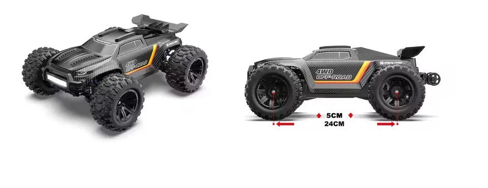 MJX 1:12 12212 Remote Control Car 58KM/H Monster Truck RC Four-Wheel Drive 3S High-Speed Brushless For Adult Toys Gift
