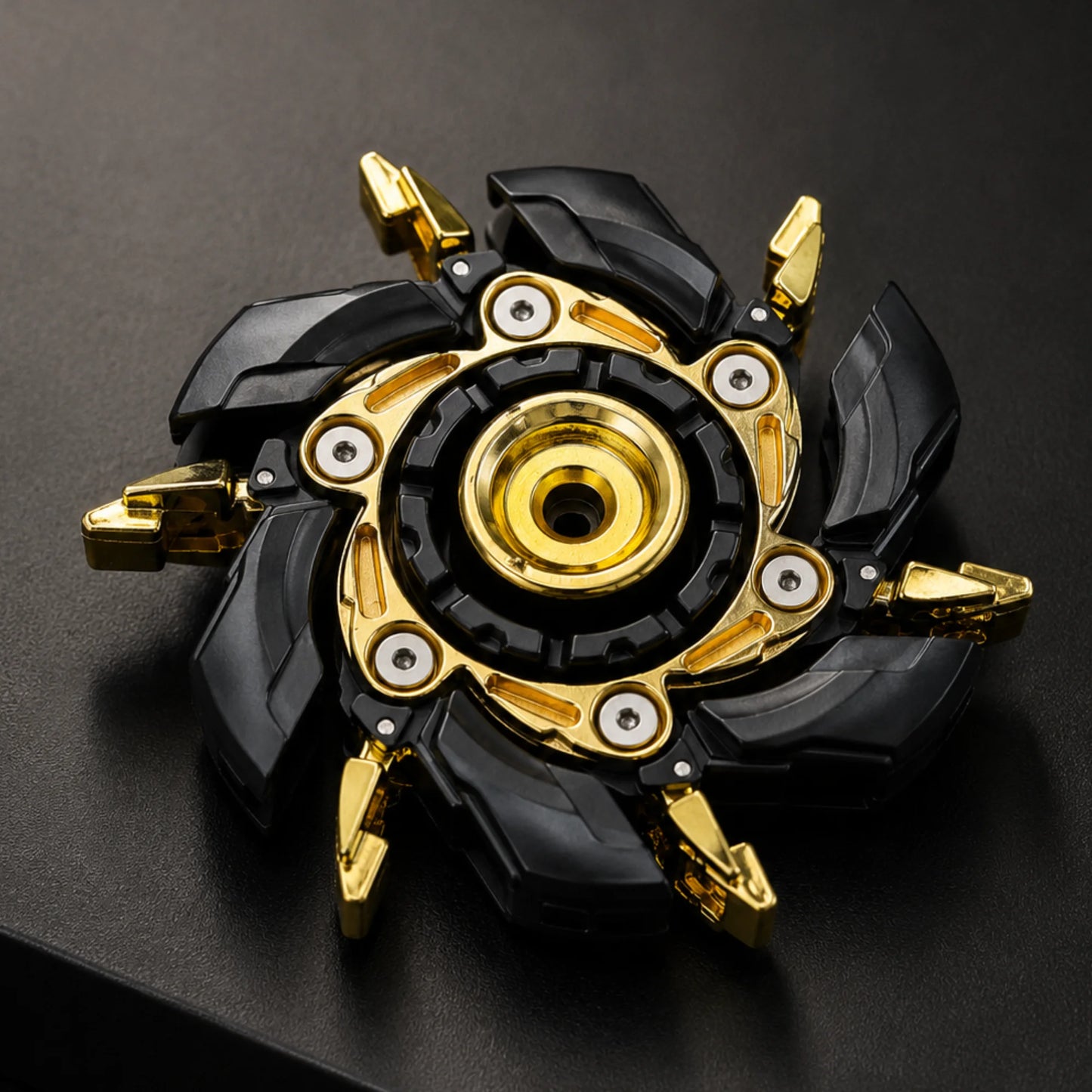 EDC Fidget Sliders Fidget Toys Stress Relief For Adults Magnetic Metal Irritable Mood Buster Open Armor Spinning TopFidget Toys