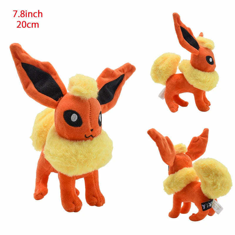 32 Style Eevee Plush Toy Pokemon Eeveelution Umbreon Vaporeon Jolteon Flareon Espeon Leafeon Cartoon Stuffed Animal Doll Peluche