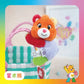 New Genuine Carebears Multifunctional Magnetic Plush Doll Keychain Pendant Cute Backpack Accessories Room Decoration