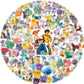 50/100/200pcs Pokemon Anime Stickers Pikachu Kawaii Sticker Laptop Suitcase Skateboard Guitar Phone Cartoon Kid Gift Toys