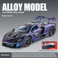 1:24 Lamborghini Revuelto Spray Plating Version With Water Spray, Fog Effect Realistic Simulation Alloy Model Boy Gift