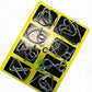 8Pcs/Set Metal Montessori Puzzle Wire IQ Mind Brain Teaser Puzzles Adults Interactive Game Reliever Educational Toys