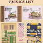 Rolife Wooden 3D Puzzle Sakura Journey Tram DIY Model Building Toy with LED for Bookshelf Home Decor Gifts for Adults Family
