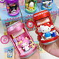 Genuine In Stock Sanrio Characters Soda Can Mini Dessert Shop Scene Series Blind Box Cute Collectible Toy Desktop Ornament Gift