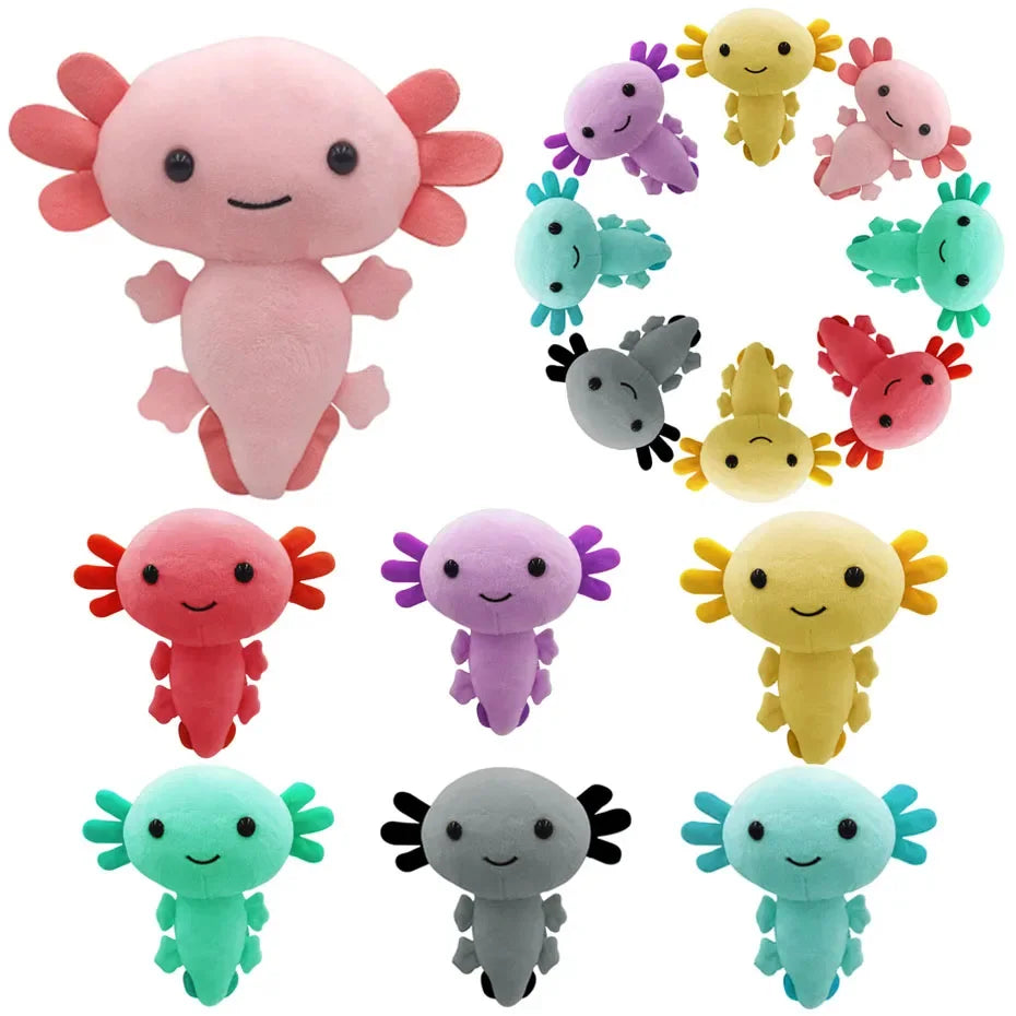 Axolotl Plush Toys Soft Kawaii Axolotl Plush Pillow Toys Axolotl Plush Toy Stuffed Axolotl Plush For Christmas Gifts Home Decor