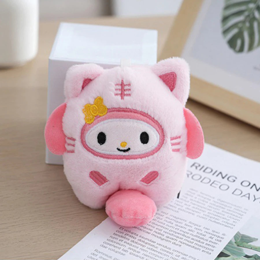 Sanrio Cartoon Merchandise, Keychain, Exquisite Hanging Accessories, Sanrio Series HelloKitty Keychain