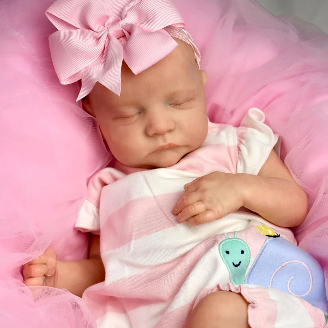 19inch Already Painted Reborn Doll Parts Levi Unassembled Lifelike Baby 3D Painting with Visible Veins Cloth Body Included