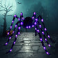 5 ft Light Up Giant Spider Halloween Decorations Scary Spider Halloween Outdoor Party Decorations Props Halloween Yard
