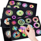 22pcs Spirograph Drawing Kaleidoscope Ruler Set Geometry Ruler Math Roulette Drawing Tool Learning Drawing Toy Art Tool