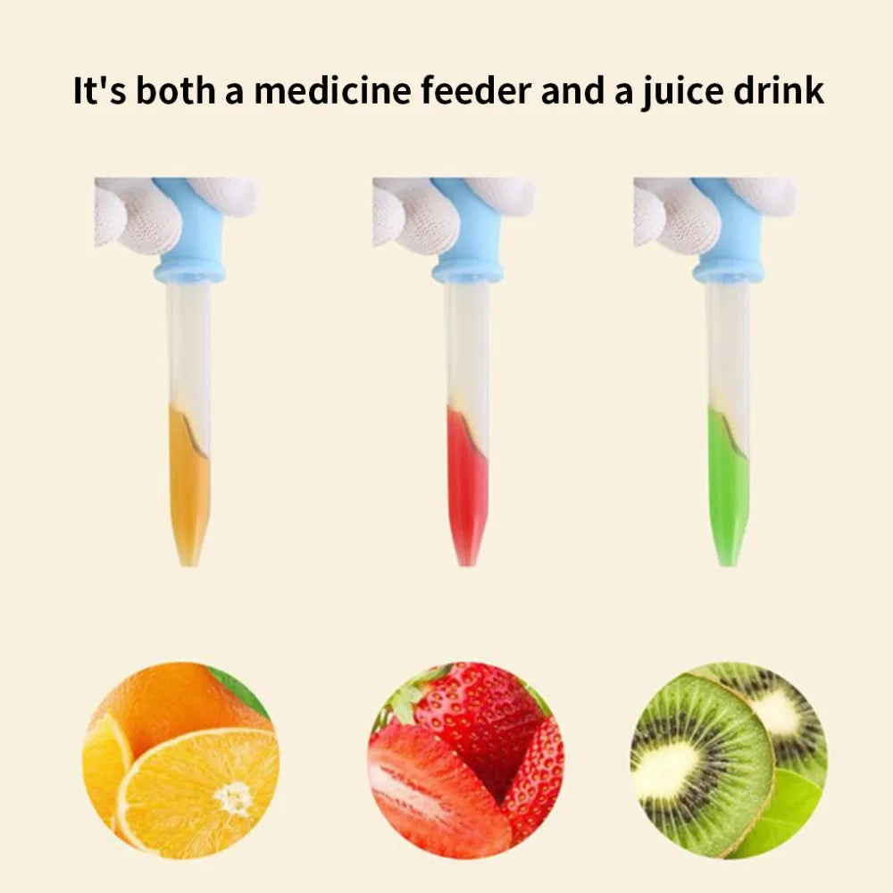 5PCS 5ml Small Silicone Plastic Pipette Dropper Feeding Medicine Liquid Eye Ear Pipette Dropper Lab Experiment Toys Gift