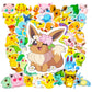 10/30/50pcs Cute Pokemon Anime Graffiti Stickers Pikachu Jigglypuff Sticker DIY Phone Bike Laptop Suitcase Funny Cartoon Sticker