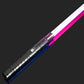 Metal Handle RGB Cosplay Double-edged Lightsaber Sword 16 Colors Change LED Switchable Sound And Light For Boys Girls Gift