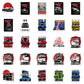 10/30/50PCS Japan JDM Racing Car Anime Graffiti Sticker Laptop Motorcycle Car Skateboard Waterproof Decal Kids Toy Gift Sticker