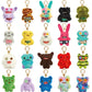 Fuggler Funny Ugly Monster Plush Toys Keychain Monster Rabbits Cute Stuffed Fugg Kawaii Peluche Dolls Pendants Gifts Kid 12CM