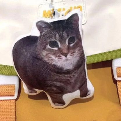 Oiiaioooooiai Cat Voice Keychain with Sound Decompression German Kitten Voice Reverses Cat Voice