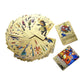 81-15Pcs Pokemon Cards Gold Silver Vmax GX Card Collection Battle Trainer Card Spanish English French Child Toys Christmas Gifts