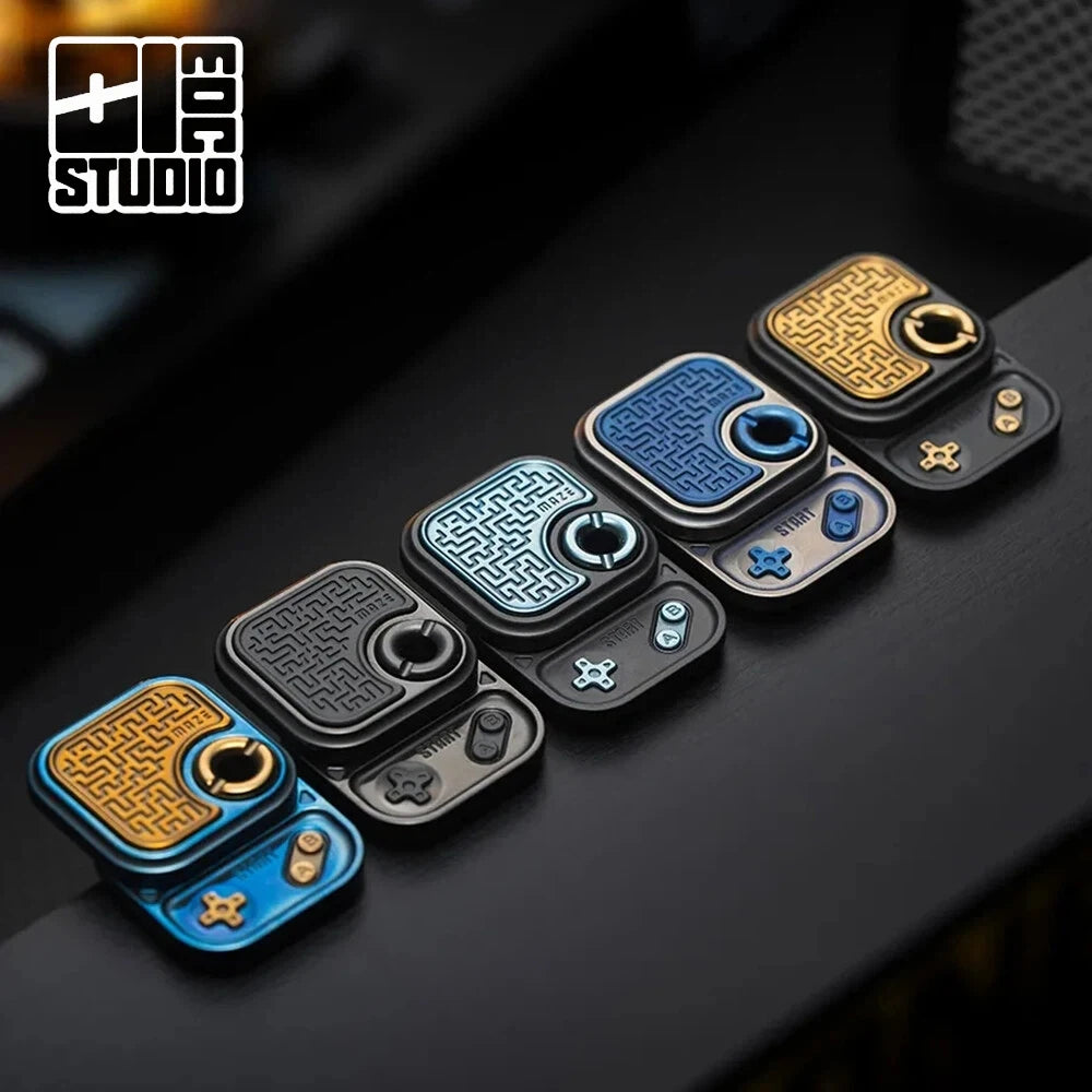 01EDC Mini Game MAZE BLOCK French Toast Fidget Slider Fidget Toys For Adults Anxiety Relief Gadgets Office Desk