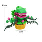 MOC Mini Potted Green Man Eater Plants Chomper Flower Plant Building Blocks Set Little Shop of Horror Bricks Kid Xmas Toys Gift
