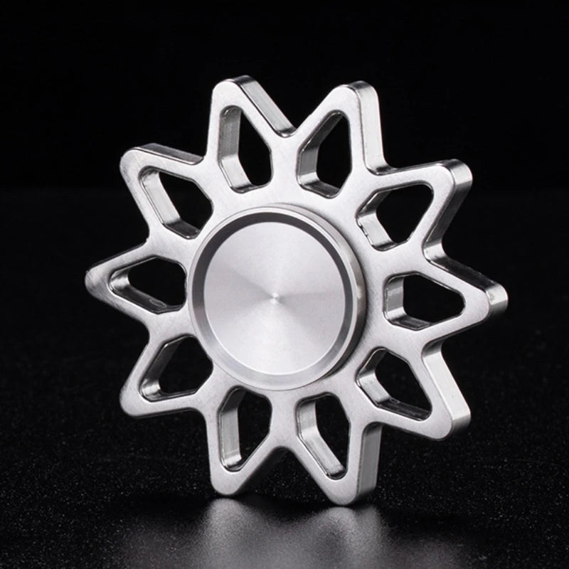 Mini EDC Gear Alloy Spinner Sprockets Gear Chain Gyro Delicateness Fidget Decompression Ring Toy Stress Relief Toys