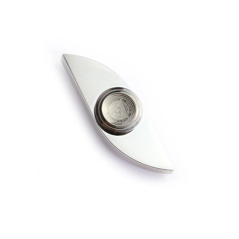 Stainless Steel Fingertip Spinner | Adult EDC Fidget Toy | Anxiety and Autism Relief Spinner | Gift for Men