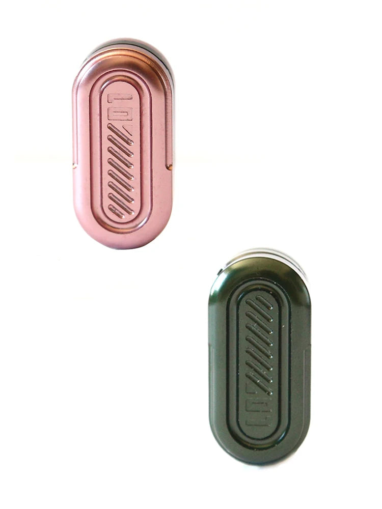 Green Pod Fidget Slider Metal Fidget Toys ADHD Tool Anti-anxiety Office Desk Toys Adult Stress Relief Toys Kids Gifts