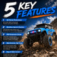 ZNLYRION SG201MAX PRO1:20 4WD RC Car 40KM/H Brushed or 55KM/H Brushless Full Proportional Remote Control Truck with LED Lights Independent Suspension Metal Drive Shaft