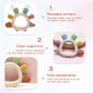 Baby Dinosaur Silicone Teething Toys BPA Free Easy to Grip Infant Care Teether Chewing Toy for Newborn Gift Babies Accessory