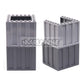 Marumine 30PCS 23405 Panel 1x6x5 Corrugated Plate MOC Model Kit Container Car Track Accessories Building Bricks Idea Parts