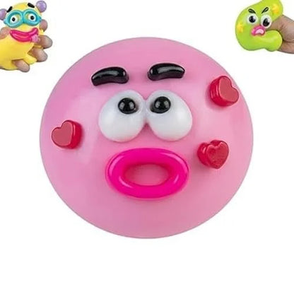 Dog Face Swap Squishy Toy Soft Moldable Cute Slow Rise Squeeze Toy Relaxing Sensory Fidget for Adults Home Office Play Gift ﻿