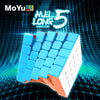 MoYu Meilong Professional Magic Cube 5x5x5 classroom Stickerless 5 Layers Speed Cube Puzzle Cube Fidget Toys For Childrengifts