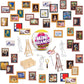 Zuru Mini Brands Create Masterpieces Series 5 Surprise Minis Blind Balls Miniature Mini Famous Painting Ornament Collectible Toy