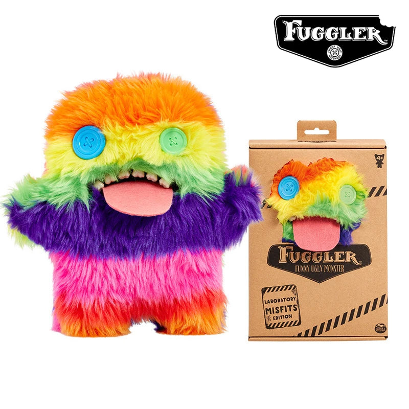 Original Fuggler Ugly Monster Plushies Toys Fuggs Teeths Stuffed Animal Funny Shark Laboratory Misfits Vacay Series Dolls 22CM