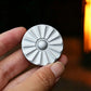 Petal Magnetic Haptic Coin Fidget Slider Stress Relief Anxiety ADHD EDC Cool Office Gadgets Gifts for Adults Teenager Boys