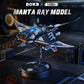 ROKR Mechanical Manta Ray 3D Metal Puzzle - Dynamic Bionic Model, Adult Assembly Model MI06