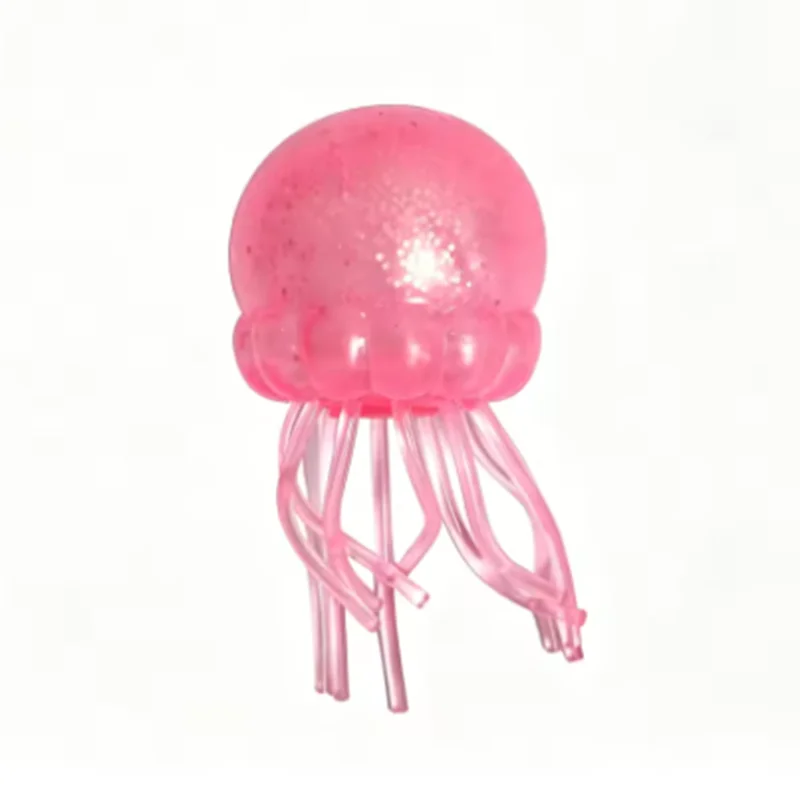 Jellyfish Maltose Squishy Toy Soft Squeeze Cute Jelly Fish Anti Stress Relief Relax Fidget Ball Fun Toy for Friends Gifts