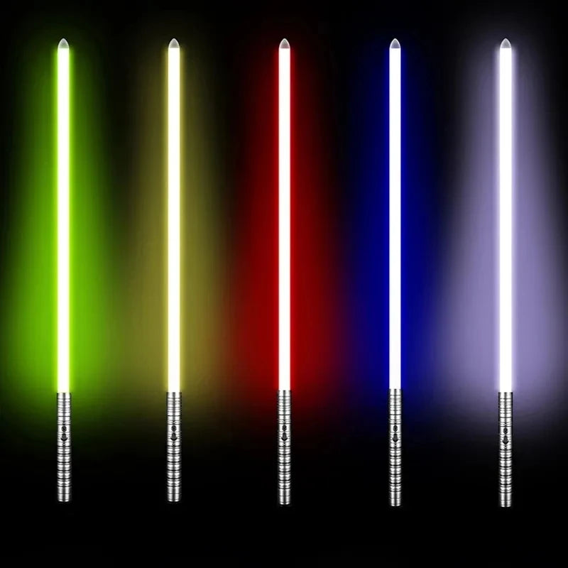 RGB Metal Lightsaber Cosplay Light Saber Sword Sabre De Luz Kpop Lightstick Espada Rave Toys Flashing